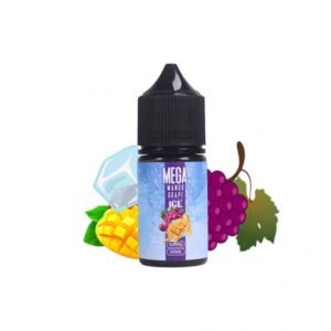 عبوة نكهة سولت مانجو وعنب بارد من ميجا MEGA MANGO Grape Ice