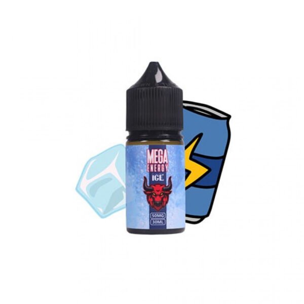 عبوة نكهة سولت ميجا انيرجي مشروب الطاقة البارد MEGA Ice Energy SALT حجم 30 مل عبوة نكهة سولت ميجا انيرجي مشروب الطاقة البارد MEGA Ice Energy SALT حجم 30 مل