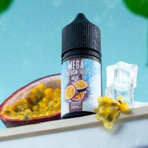 عبوة نكهة سولت ميجا باشن فروت ايس Mega Passion Fruit Ice سعة 30 مل