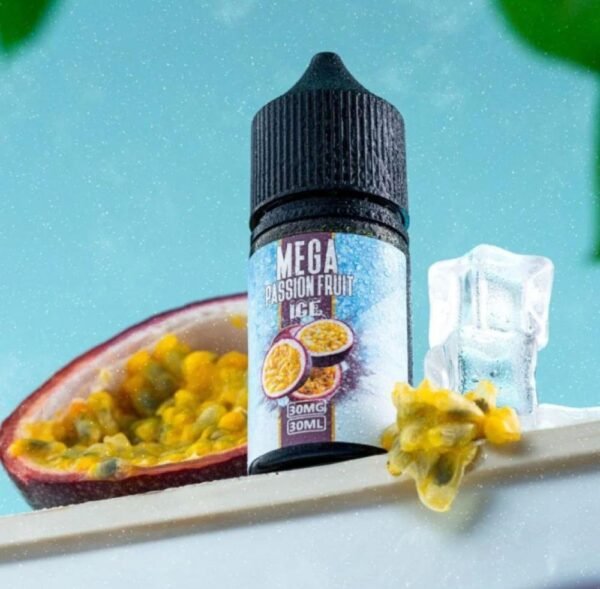 عبوة نكهة سولت ميجا باشن فروت ايس Mega Passion Fruit Ice سعة 30 مل عبوة نكهة سولت ميجا باشن فروت ايس Mega Passion Fruit Ice سعة 30 مل