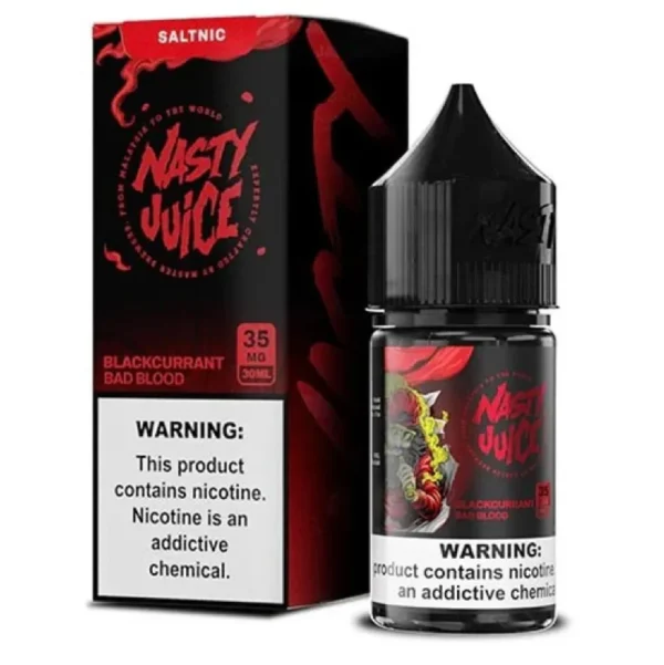 عبوة نكهة سولت ناستي باد بلود توت مشكل Nasty Bad Blood سعة 30 مل