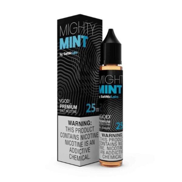 عبوة نكهة سولت نعناع بارد فيقود VGOD Mighty Mint سعة 30 مل عبوة نكهة سولت نعناع بارد فيقود VGOD Mighty Mint سعة 30 مل