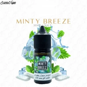 عبوة نكهة سولت نعناع علك سامز فيب Frozen Minty Breez سعة 30 مل