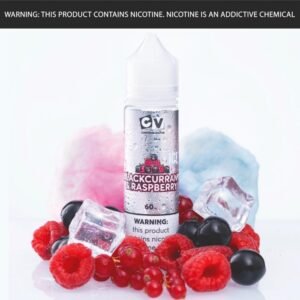 عبوة نكهة سي في كشمش أسود وتوت ايس CV Blackcurrant Raspberry Ice بحجم 60 مل