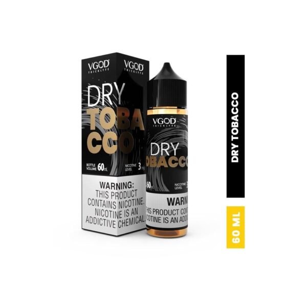 عبوة نكهة فيقود دراي توباكو VGOD Dry Tobacco بحجم 60 مل عبوة نكهة فيقود دراي توباكو VGOD Dry Tobacco بحجم 60 مل