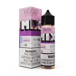 عبوة نكهة فيقود علكة عنب ايس VGOD MIX Iced Bubble Grapes فري بيس 60 مل