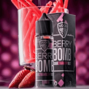 عبوة نكهة فيقود قنبلة الفراولة Bomb Berry VGOD بحجم 60 مل