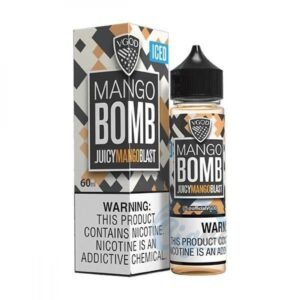 عبوة نكهة فيقود مانجو ايس Bomb Mango VGOD ICED بحجم 60 مل عبوة نكهة فيقود مانجو ايس Bomb Mango VGOD ICED بحجم 60 مل