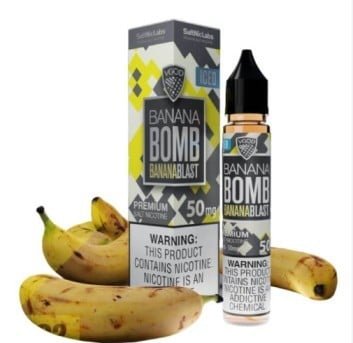 عبوة نكهة فيقود موز ايس VGOD Banana Iced Blast سولت نيكوتين 30 مل عبوة نكهة فيقود موز ايس VGOD Banana Iced Blast سولت نيكوتين 30 مل