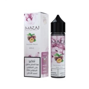 عبوة نكهة مزاج باشن فروت MAZAJ Passion Fruit سعة 60 مل عبوة نكهة مزاج باشن فروت MAZAJ Passion Fruit سعة 60 مل