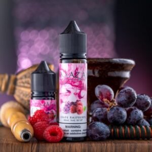 عبوة نكهة مزاج معسل عنب توت MAZAJ Grape Raspberry سعة 60 مل
