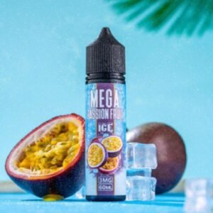 عبوة نكهة ميجا باشن فروت ايس Mega Passion Fruit Ice سعة 60 مل