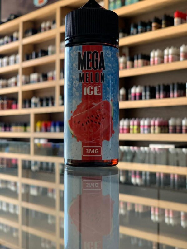 عبوة نكهة ميجا بطيخ ايس MEGA MELON ICE حجم 120 مل عبوة نكهة ميجا بطيخ ايس MEGA MELON ICE حجم 120 مل