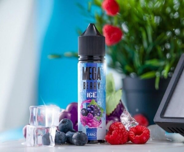عبوة نكهة ميجا بيري ايس توت مشكل بارد Mega Berry Ice سعة 60 مل