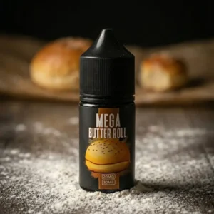 عبوة نكهة ميجا لفائف الزبدة MEGA BUTTER Roll سولت نيكوتين 30 مل