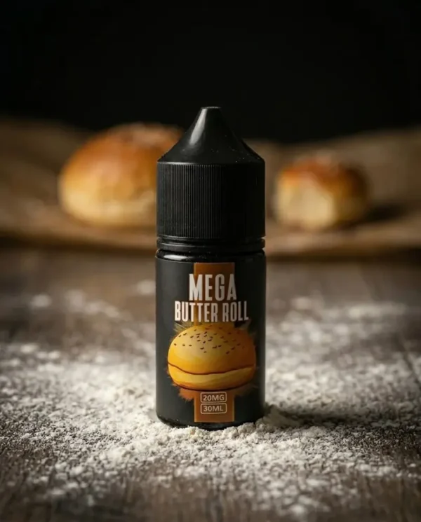عبوة نكهة ميجا لفائف الزبدة MEGA BUTTER Roll سولت نيكوتين 30 مل