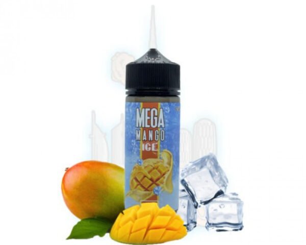 عبوة نكهة ميجا مانجو ايس MEGA Ice MANGO حجم 120 مل عبوة نكهة ميجا مانجو ايس MEGA Ice MANGO حجم 120 مل