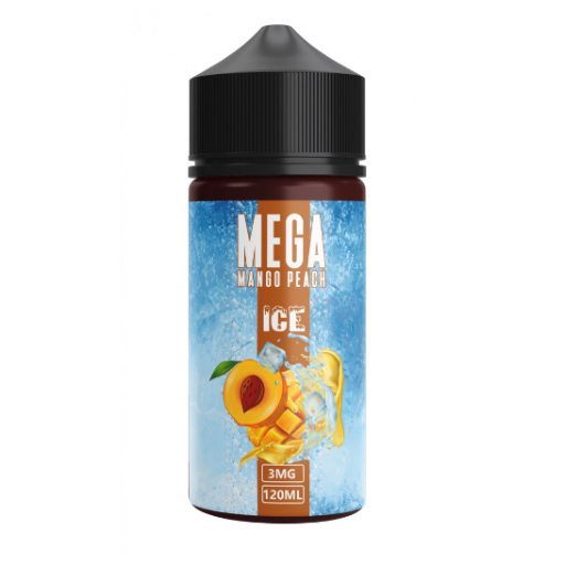 عبوة نكهة ميجا مانجو خوخ بارد 120 مل Mega Mango Peach Ice Vape بتركيز 3 مج عبوة نكهة ميجا مانجو خوخ بارد 120 مل Mega Mango Peach Ice Vape بتركيز 3 مج