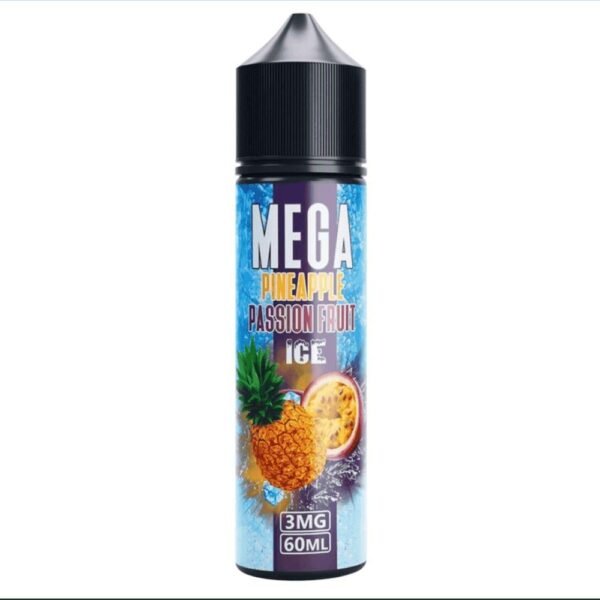 عبوة نكهة ميقا أناناس باشن فروت ايس MEGA Pineapple Passion Fruit Ice سعة 60 مل