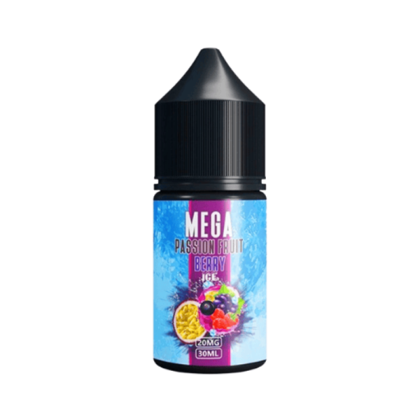 عبوة نكهة ميقا باشن فروت بيري ايس Mega Passion Fruit Berry ICE سولت نيكوتين