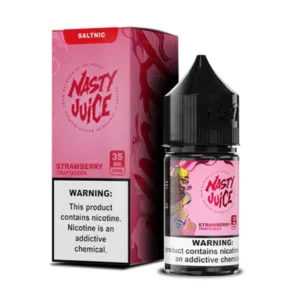 عبوة نكهة ناستي تراب كوين سولت فراولة Nasty Juice Trap Queen حجم 30 مل