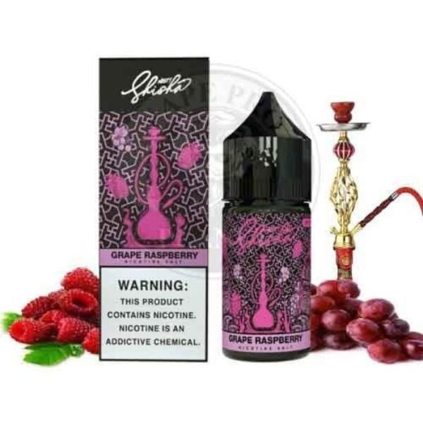 عبوة نكهة ناستي شيشة عنب توت NASTY Shisha Grape Raspberry سولت 30 مل عبوة نكهة ناستي شيشة عنب توت NASTY Shisha Grape Raspberry سولت 30 مل