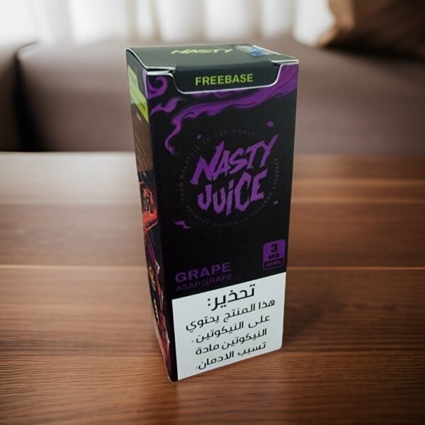عبوة نكهة ناستي عنب Nasty Juice Asap Grape حجم 60 مل
