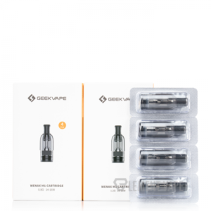 علبة بودات وينكس ام ون من جيك فيب Geekvape WENAX M1 فيها 4 بودات علبة بودات وينكس ام ون من جيك فيب Geekvape WENAX M1 فيها 4 بودات