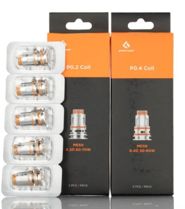 علبة كويلات جيك فيب Geekvape P Series بخمس قطع علبة كويلات جيك فيب Geekvape P Series بخمس قطع