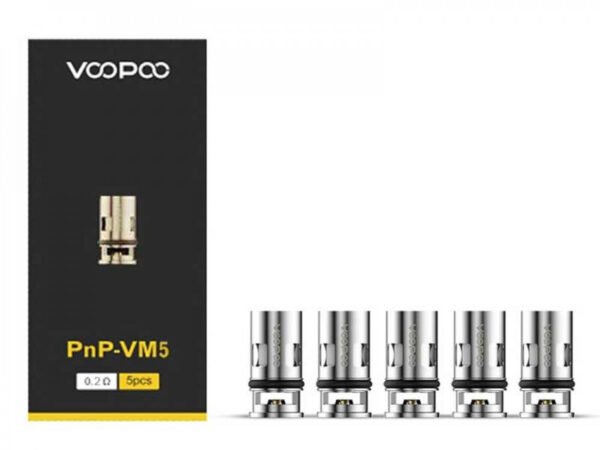كويلات فوبو VooPoo دراق إكس ودراق إس PnP VM5 0 2 كويلات فوبو VooPoo دراق إكس ودراق إس PnP VM5 0 2