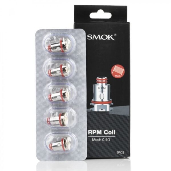 كويلات SMOK RPM Mesh 0 4 أوم لسيستم RPM40 عبوة 5 قطع