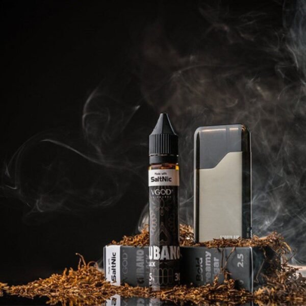 نكهة سولت السيجار الكوبي بالكريمة Cubano Black من VGOD نكهة سولت السيجار الكوبي بالكريمة Cubano Black من VGOD