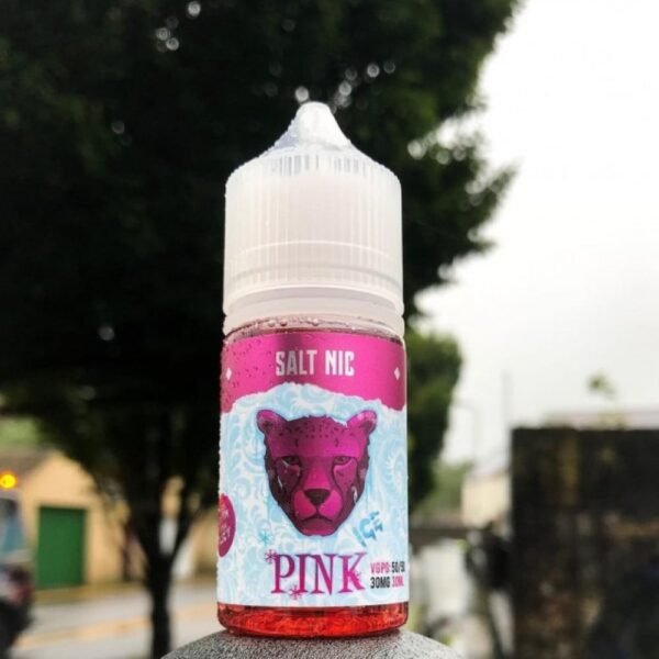 نكهة سولت النمر الوردي بارد Pink Panther ICE بزجاجة بلاستيكية بغطاء نكهة سولت النمر الوردي بارد Pink Panther ICE بزجاجة بلاستيكية بغطاء