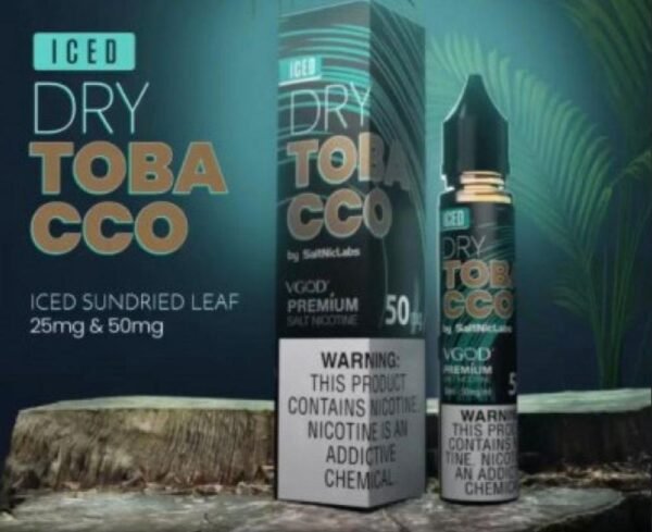 نكهة سولت فيقود دراي توباكو آيس VGOD Dry Tobacco ICE نكهة سولت فيقود دراي توباكو آيس VGOD Dry Tobacco ICE
