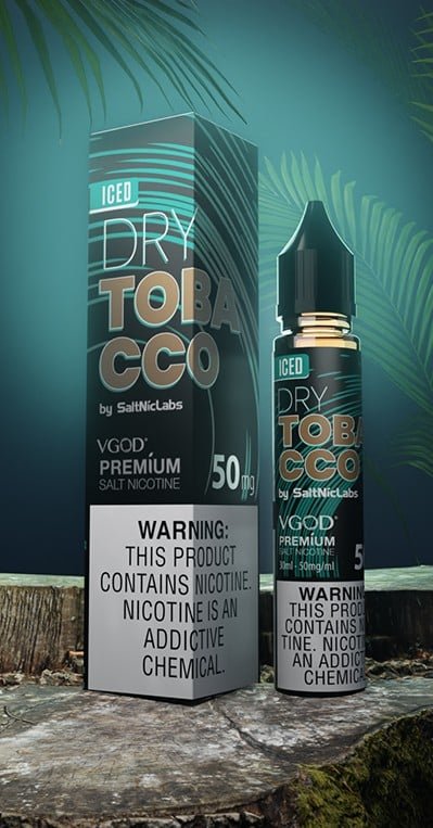 نكهة سولت فيقود دراي توباكو آيس VGOD Dry Tobacco ICE نكهة سولت فيقود دراي توباكو آيس VGOD Dry Tobacco ICE
