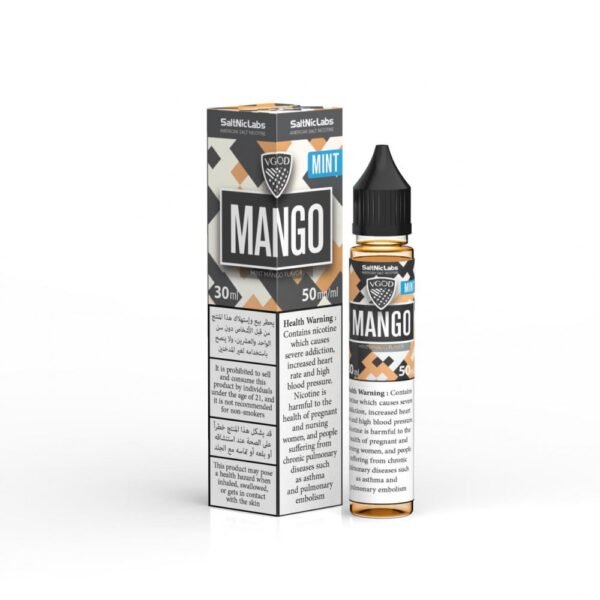 نكهة سولت فيقود مانجو آيس Bomb Mango VGOD ICED نكهة سولت فيقود مانجو آيس Bomb Mango VGOD ICED