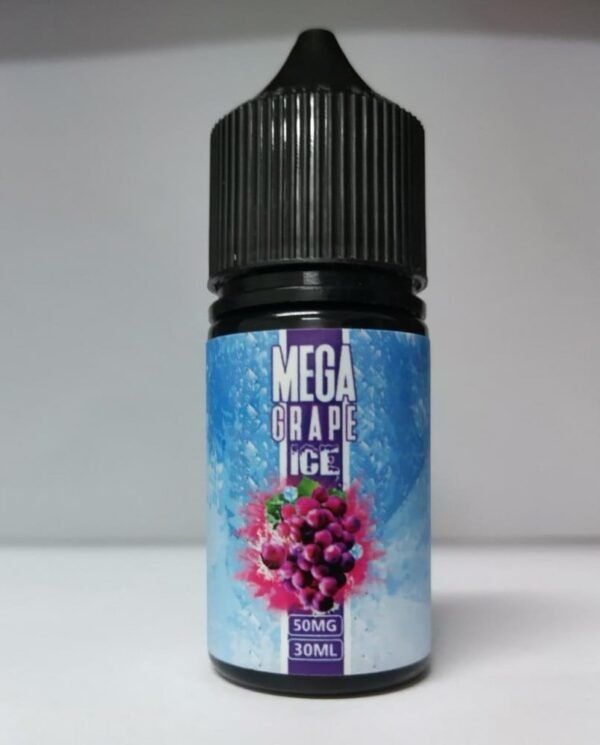 نكهة سولت ميجا عنب ايس بارد من ميجا فيب Mega Grape Ice نكهة سولت ميجا عنب ايس بارد من ميجا فيب Mega Grape Ice