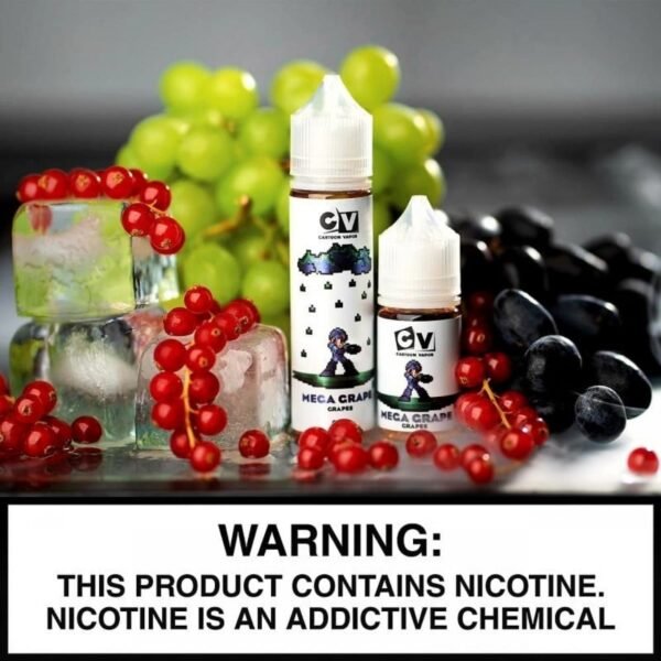 نكهة فيب CV Mega Grape ICE بالعنب مع الثلج زجاجتان نكهة فيب CV Mega Grape ICE بالعنب مع الثلج زجاجتان
