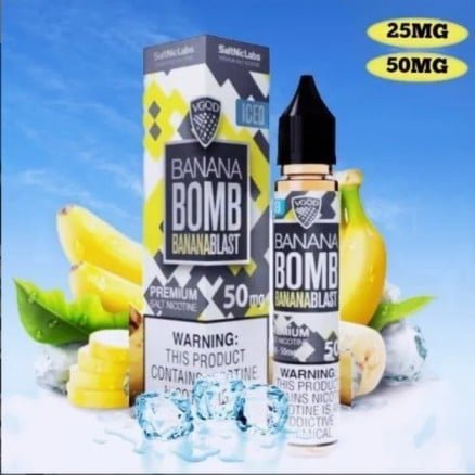 نكهة فيقود موز ايس VGOD Banana Iced Blast للسولت نيكوتين نكهة فيقود موز ايس VGOD Banana Iced Blast للسولت نيكوتين