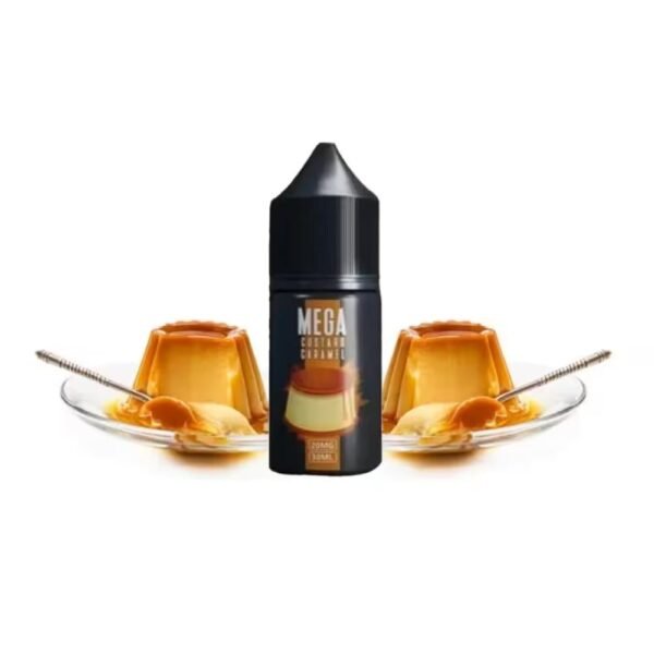 نكهة ميجا فيب ميقا كاسترد كراميل لسولت نيكوتين E Juice