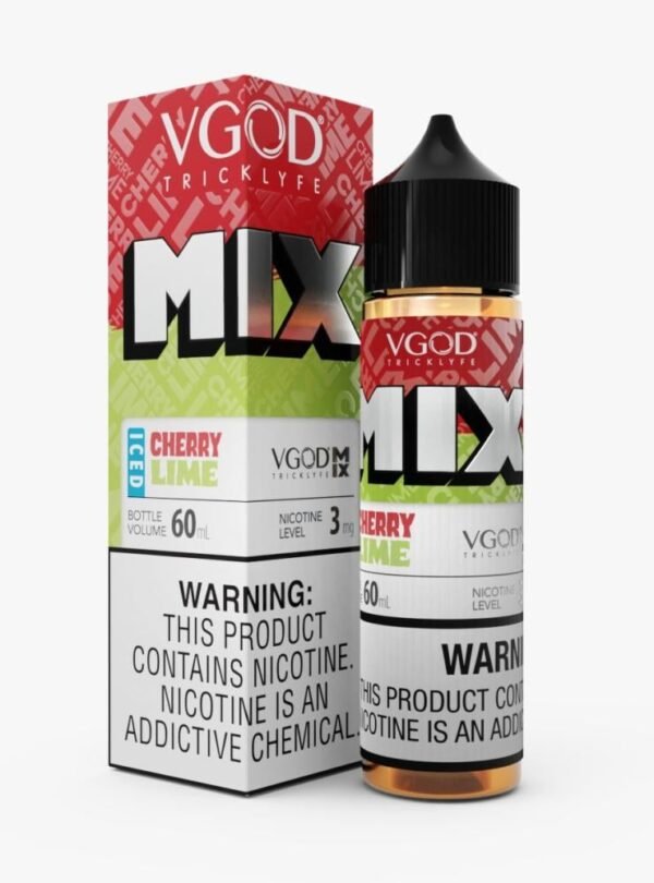 نكهة VGOD MIX إيسد كرز ليمون فري بيز مع عبوة 60 مل و3 ملغ نيكوتين
