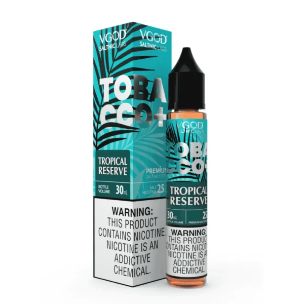 نكهة VGOD Tobacco Plus Tropical Reserve فواكه استوائية وتبغ نكهة VGOD Tobacco Plus Tropical Reserve فواكه استوائية وتبغ