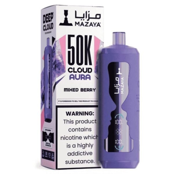 Mazaya Cloud Aura 50K mixed berry توت مشكل Mazaya Cloud Aura 50K mixed berry توت مشكل