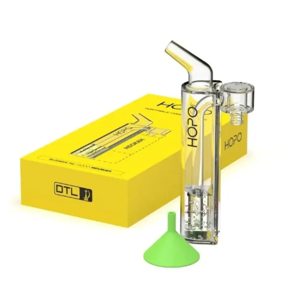 أنبوب زجاجي شفاف لشيشة جوي هوكا JOY Portable Hookah Glass مع قمع سيليكون أنبوب زجاجي شفاف لشيشة جوي هوكا JOY Portable Hookah Glass مع قمع سيليكون