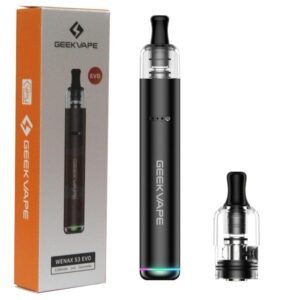 جهاز بود سيستم جيك فيب وينكس اس ثري ايفو Geekvape Wenax S3 Evo باللون الرصاصي