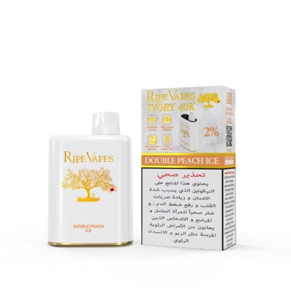 سحبة ايفوري من رايب فيب 40 الف موشة VCT Ripe Vapes IVORY 40K Puff Disp سحبة ايفوري من رايب فيب 40 الف موشة VCT Ripe Vapes IVORY 40K Puff Disp