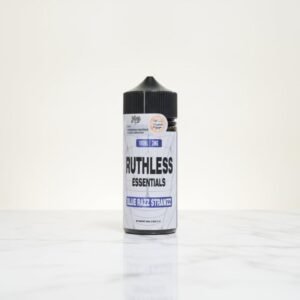 عبوة روثلس توت فراولة 100 مل Blue Razz Strawzz من Ruthless Essentials