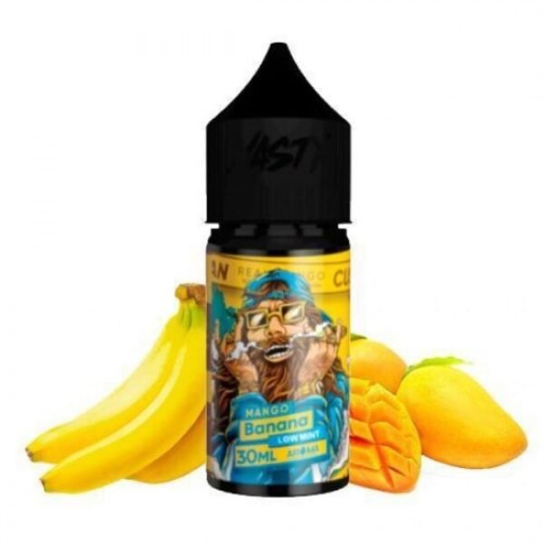 عبوة نكهة سولت ناستي Nasty Mango Banana Cush Man مانجو وموز 30 مل عبوة نكهة سولت ناستي Nasty Mango Banana Cush Man مانجو وموز 30 مل
