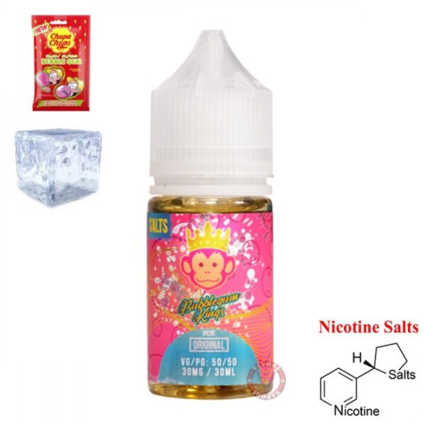 نكهة سولت ملك العلكة بارد Bubblegum Kings Original Ice من دكتور فيب
